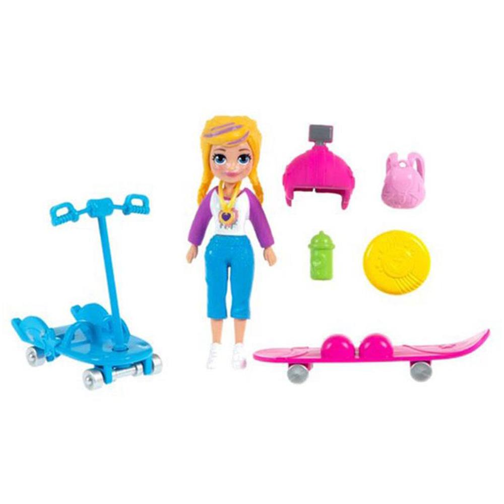 Veículo e Boneca - Polly Pocket - Van de Camping - Mattel - Ri Happy