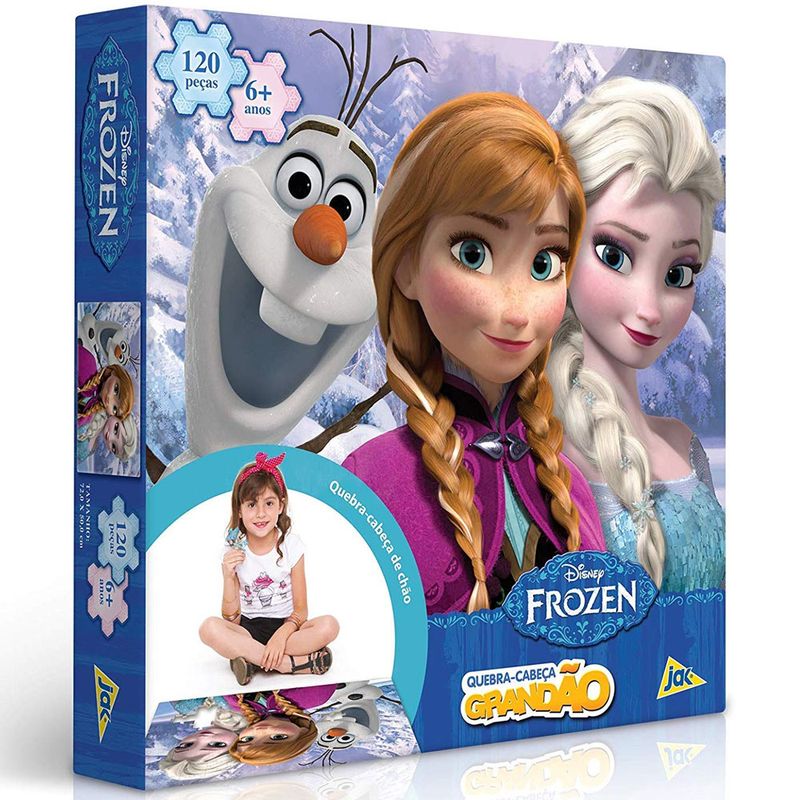 Disney - Diversão com quebra-cabeça Frozen - Ed. Online