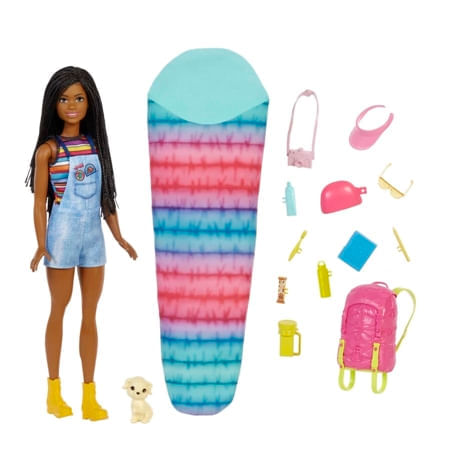 Boneca Barbie Brooklyn Conjunto Viagem Mattel HGX55 - Ri Happy