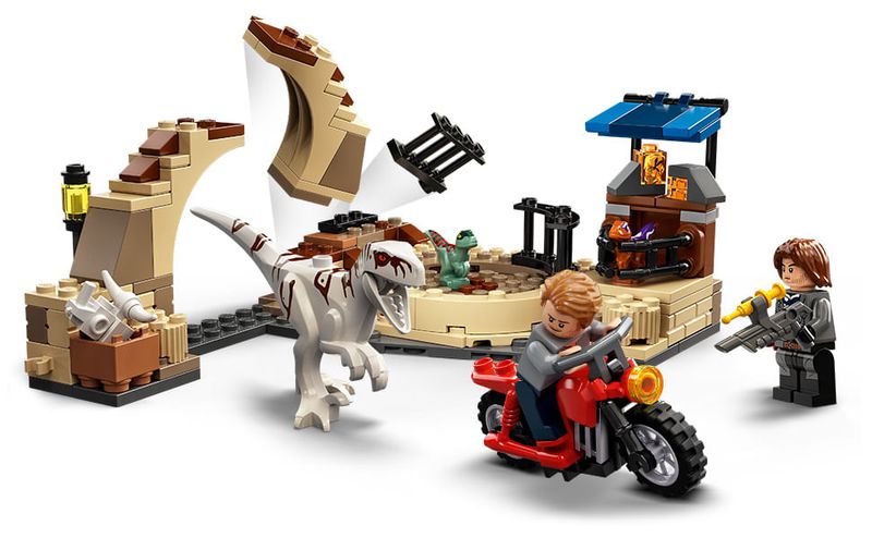 76945 Lego Jurassic World - Dinossauros Atrociraptor: Perseguição