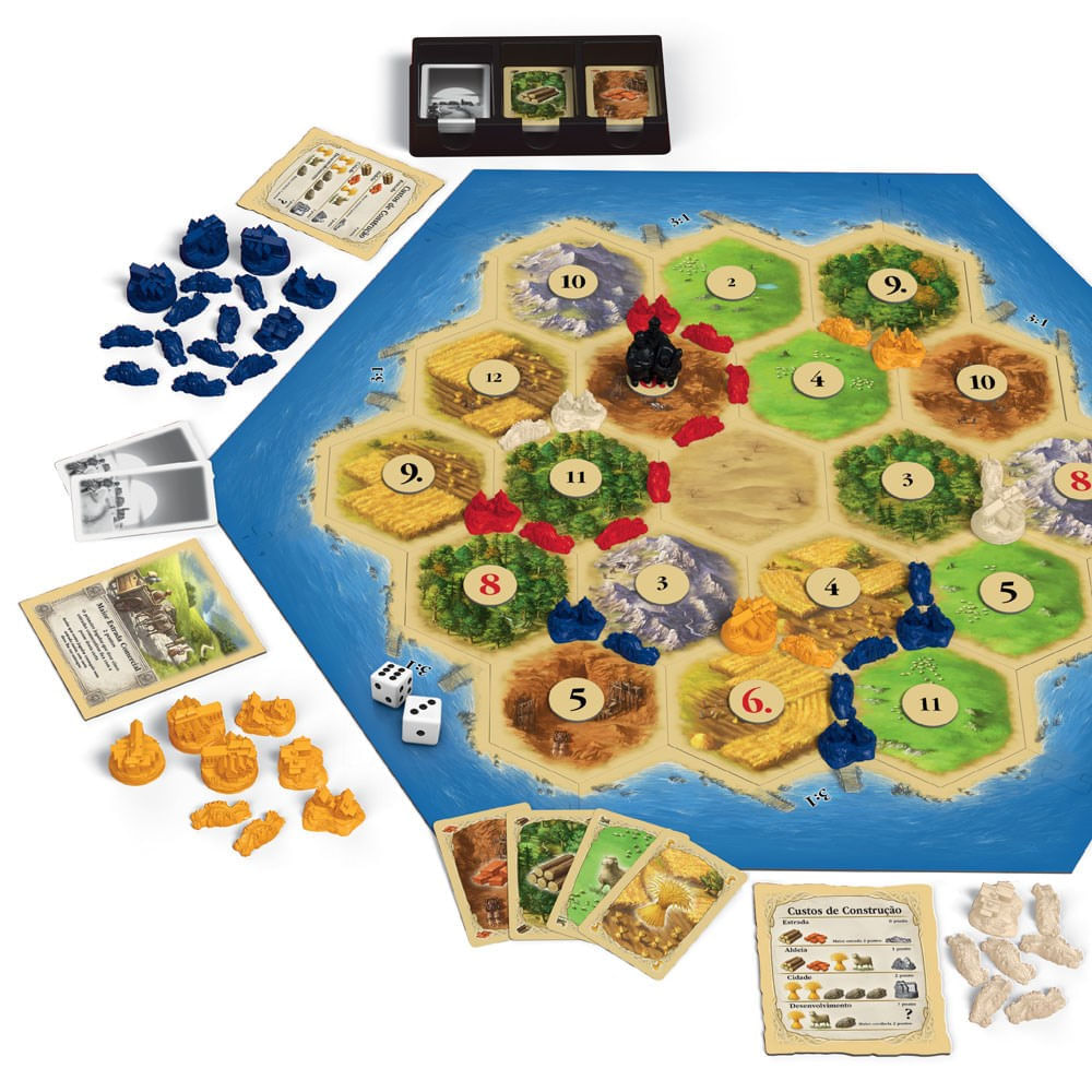 Jogo Catan - Colonizadores de Catan - Ri Happy