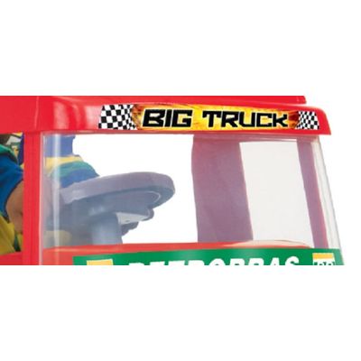 Caminhão Brinquedo Truck Vermelho C/ Sons E Luzes Magic Toys - Ri Happy