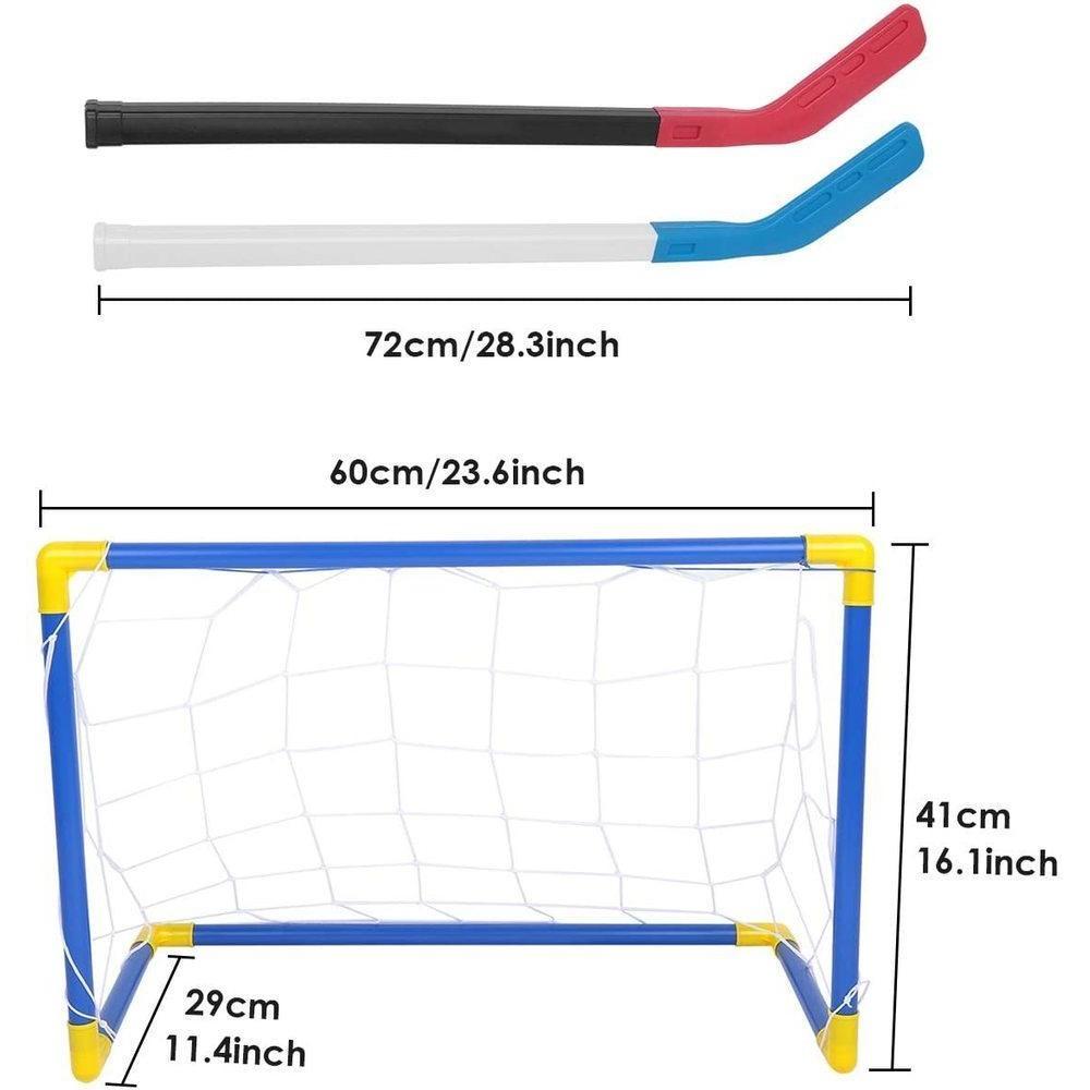 Kit 2 Mini Trave Gol De Futebol Infantil Jogo Com Bola