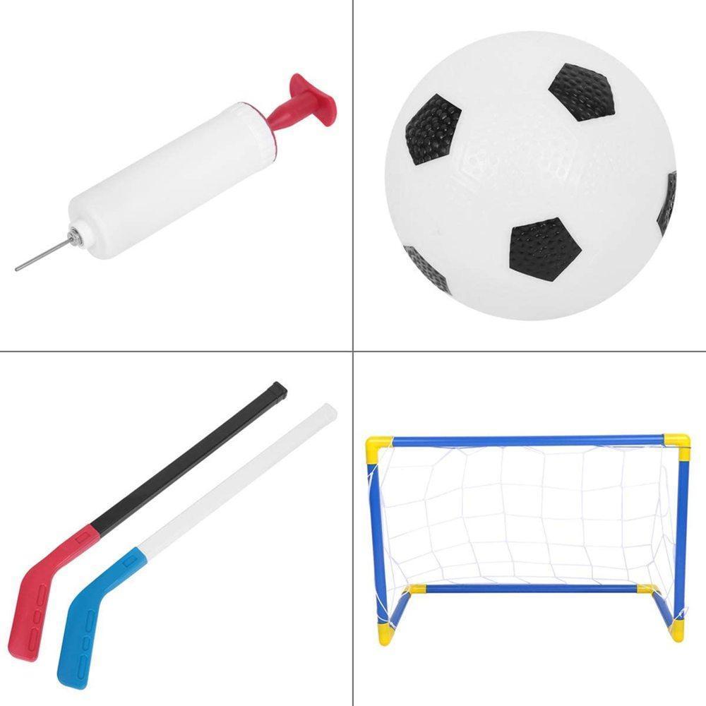 Kit 2 Mini Trave Gol De Futebol Infantil Jogo Com Bola