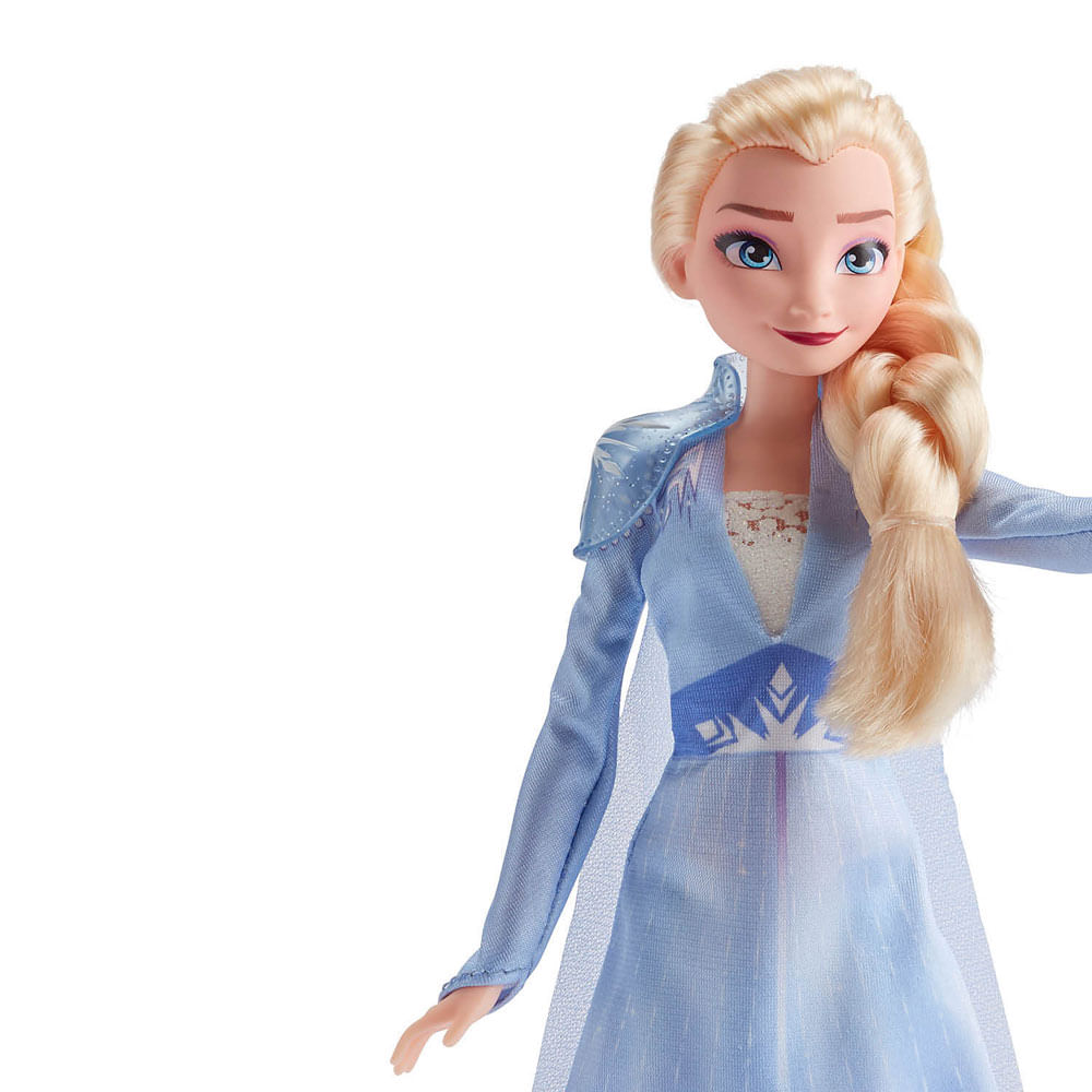 Boneca Articulada - Disney - Frozen 2 - Vestidos Iluminados - Elsa - Hasbro  - Ri Happy