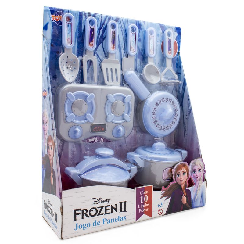 Kit Agarra e Lança Frozen Disney 3 Peças 2 Pratos 1 Bola em