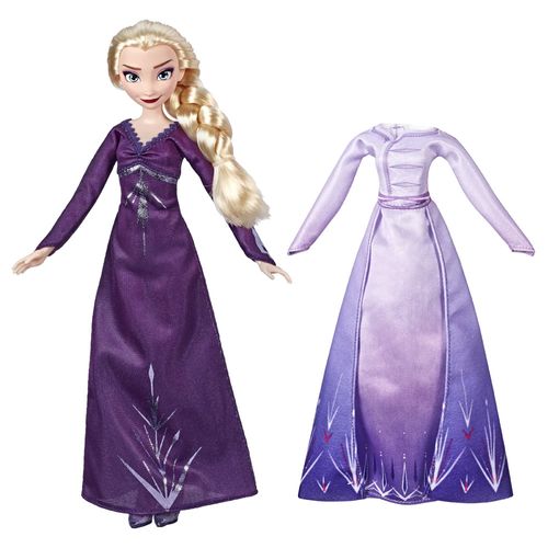 Boneca Articulada - Disney - Frozen 2 - Troca de Roupa - Elsa - Hasbro