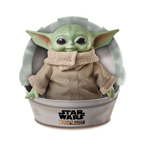 Pelúcia - 28 Cm - Disney - Star Wars - Baby Yoda - Mattel