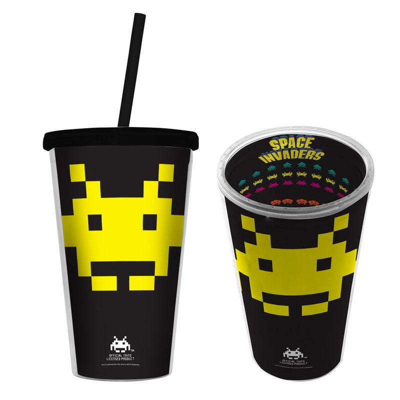 copo-com-canudo-plastico-500-ml-space-invaders-game-preto-urban-41790_frente