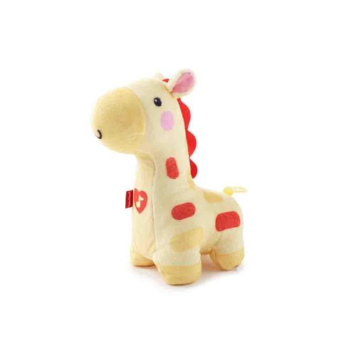 Pelúcia - Girafa com Som - Fisher-Price - Amarelo - 24 cm
