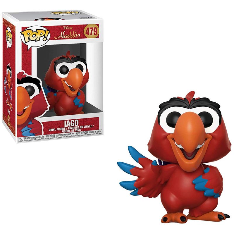 Figura-Colecionavel---Funko-Pop---Disney---Aladdin---Iago---Funko