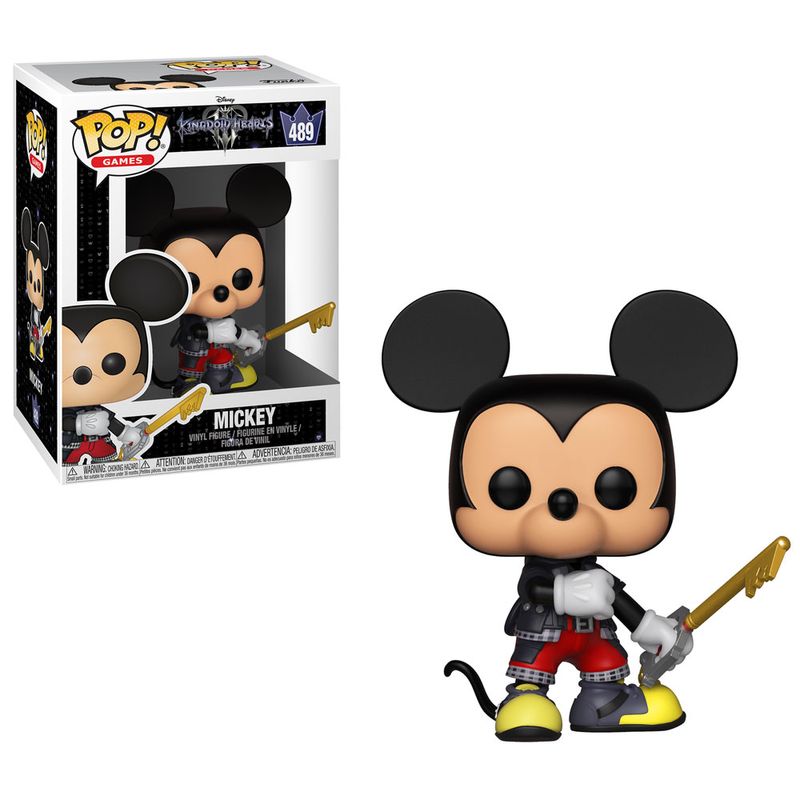 Figura-Colecionavel---Funko-Pop---Disney---Kigdon-Hearts-3---Mickey---Funko