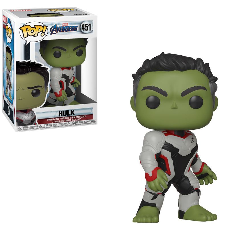 Figura-Colecionavel---Funko-Pop---Disney---Marvel---Vingadores---Ultimato---Hulk---Funko