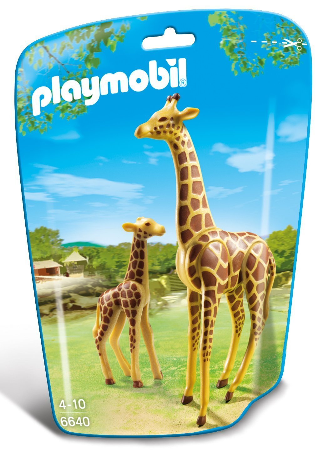 6640 Playmobil Saquinho Animais Zoo Grande S1 - Girafa - Ri Happy