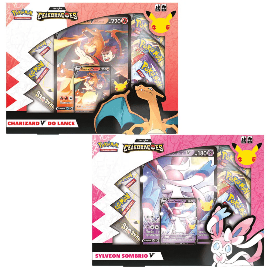 Box Charizard V do Lance - Celebrações