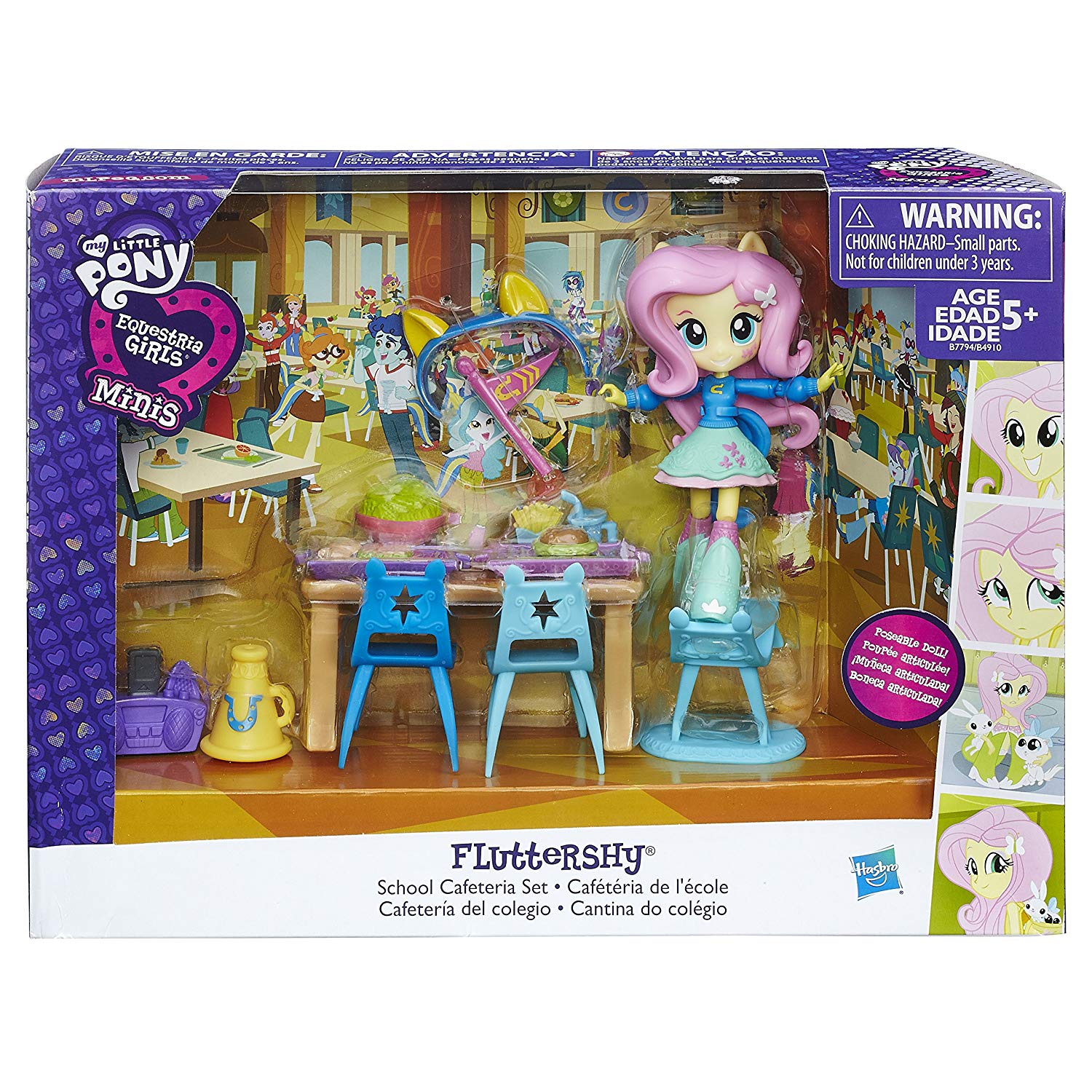 Fluttershy equestria store girl doll mini