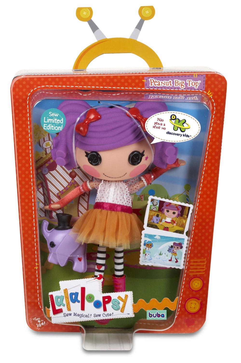 Boneca Lalaloopsy Na Tv - Peanut Bigtop - Ri Happy