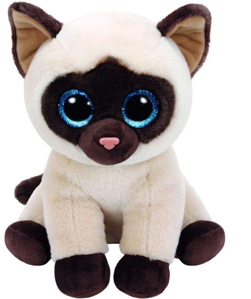Beaniebaby　マコデス　リミー　(East Kalimantan) Beanie Babies Médio - Jaden Gato Siamês - Ri Happy