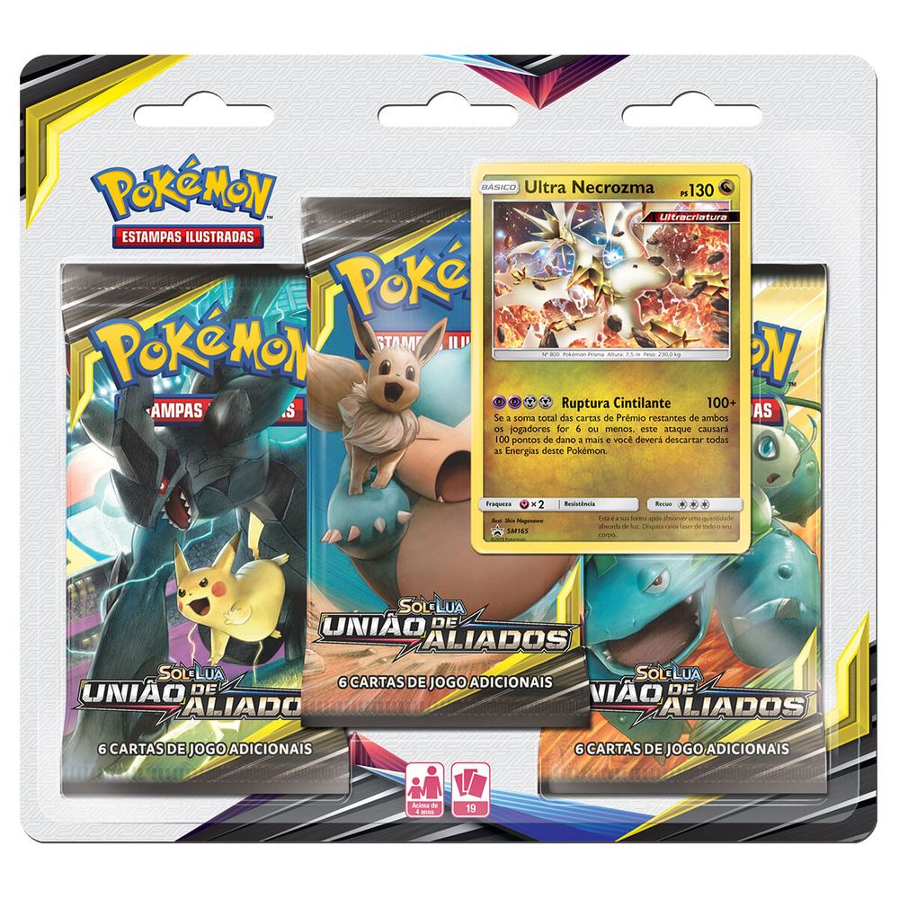 Pokemon Cartas - Sol e Lua 9 - União de Aliados - Ultra Necrozma