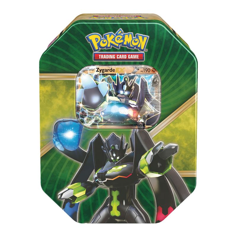 Pokemon Lata - Kalos-Ex Brilhante - Zygarde-Ex - Ri Happy