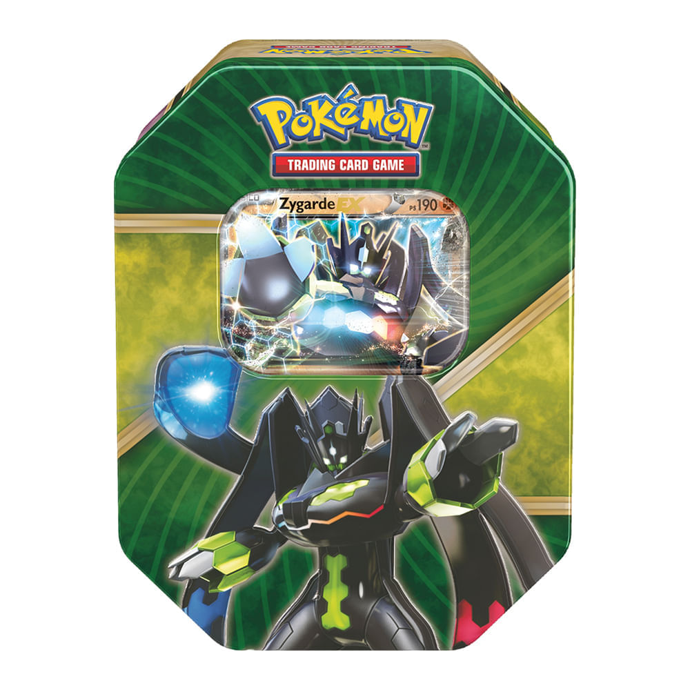 Pokemon Lata - Kalos-Ex Brilhante - Zygarde-Ex - Ri Happy