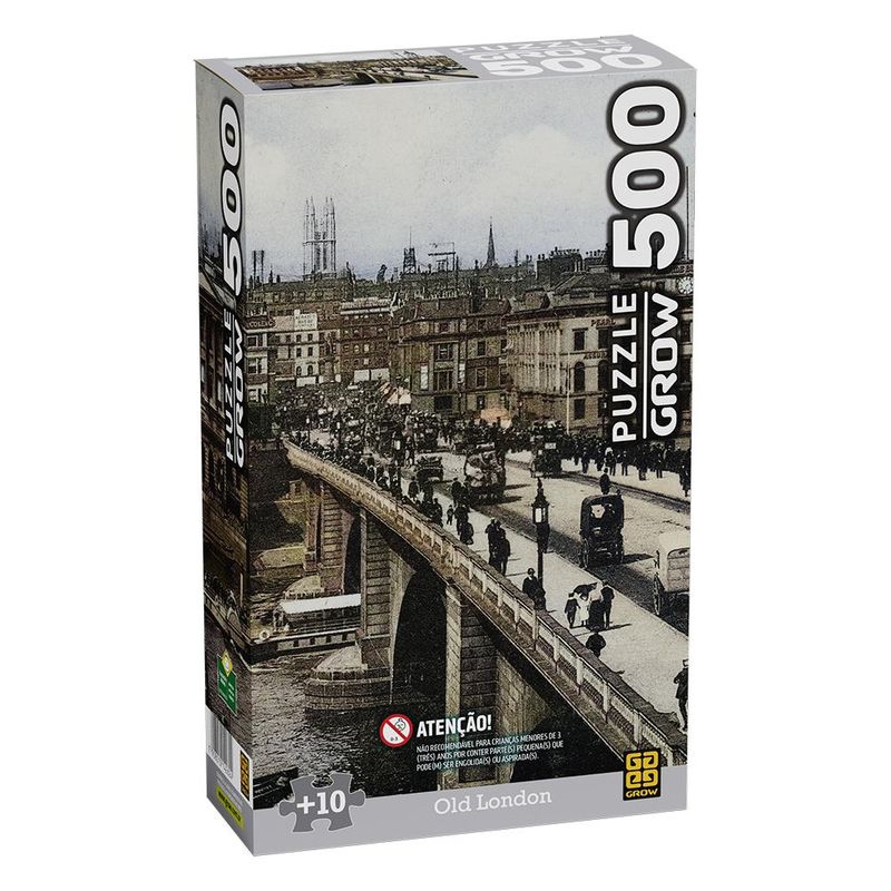 QUEBRA-CABEÇA 500 PÇS - BIG BEN, LONDRES, REINO UNIDO