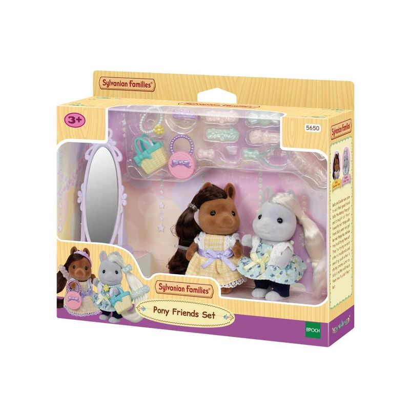 Conjunto-de-Figuras---Sylvanian-Families---Amigas-Ponei---Epoch-1