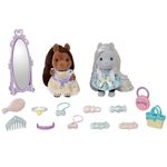 Conjunto-de-Figuras---Sylvanian-Families---Amigas-Ponei---Epoch-6