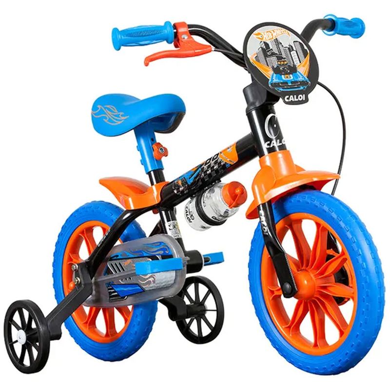 Bicicleta ARO 12 Hot Wheels Caloi