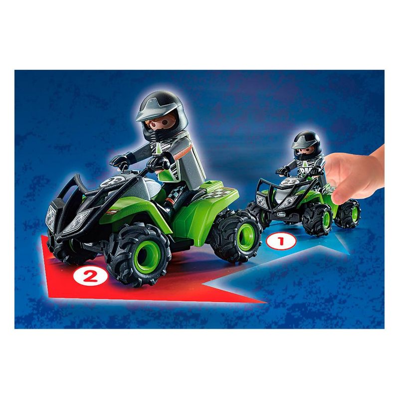 SUNNY, Playmobil, Playset Corrida de Kart, Sports & Action