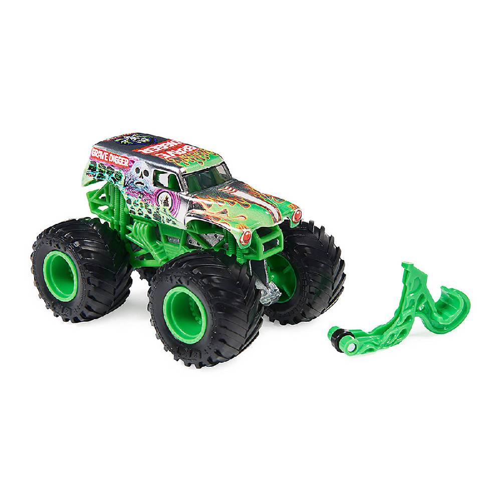 Mini Veículo e Figura - Monster Jam - 1/64 - Bumerang Brinquedos