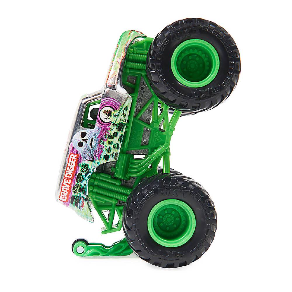 Mini Veículo e Figura - Monster Jam - 1/64 - Bumerang Brinquedos