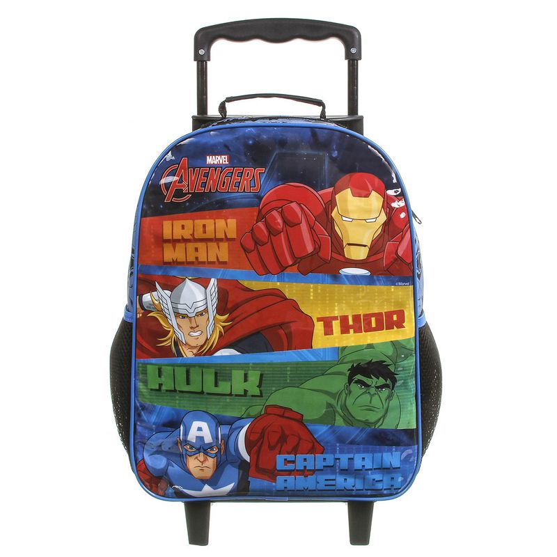 mochila-com-rodinhas-50cm-marvel-vingadores-azul-e-preto-dmw-11589_Frente