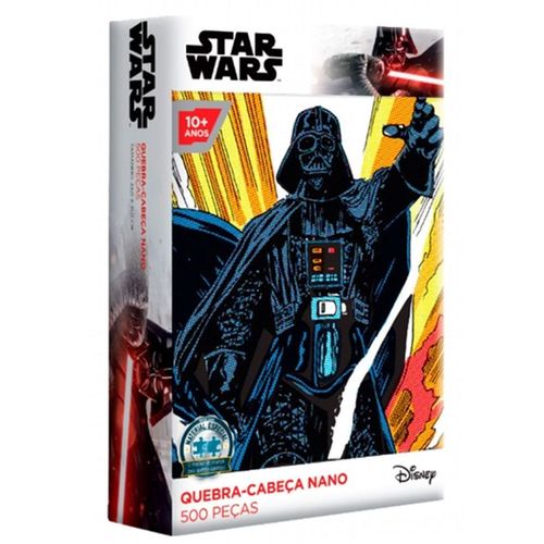 Quebra-Cabeça Nano - 500 Peças - Disney - Star Wars - Darth Vader - Toyster
