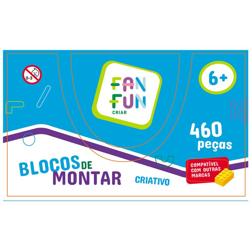 Blocos-de-Montar---460-Pecas---Blocos-Criativos---FanFun