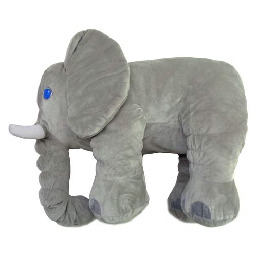 Almofada Infantil - Elefante - Cinza - Minimi