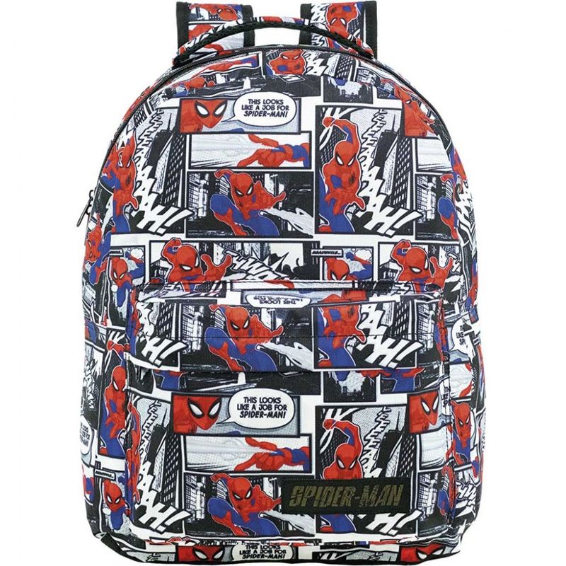 Mochila-Infantil-30x40-Cm-N-4-Disney-Marvel-Spider-Man-Xeryus_Frente