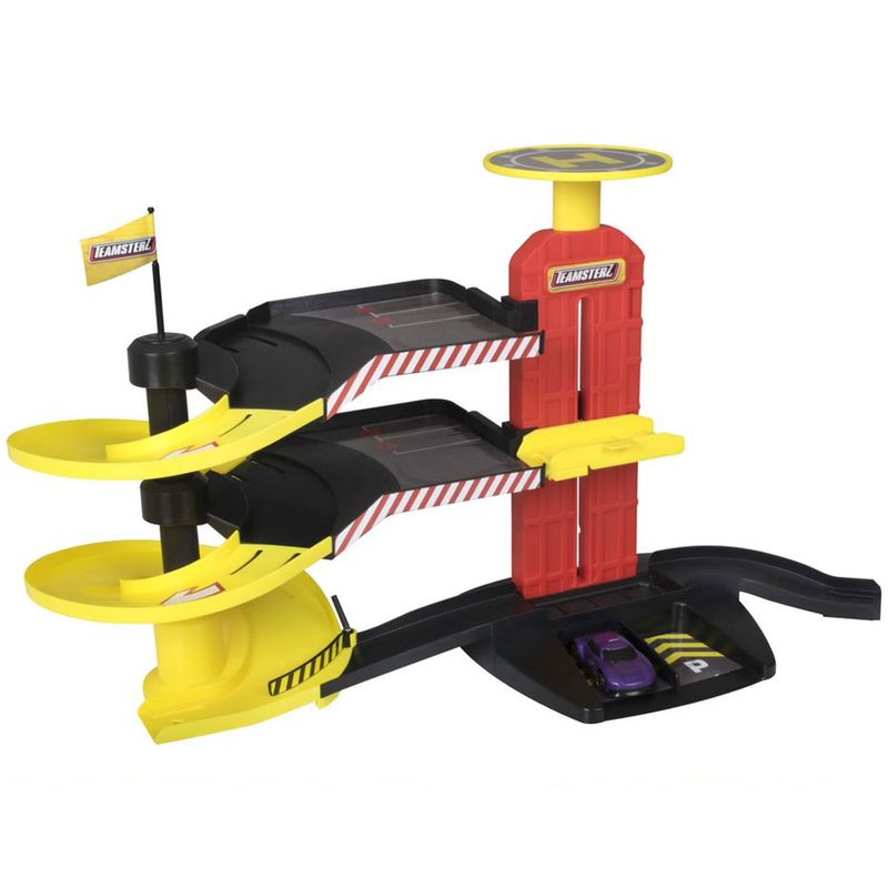 Pista-de-Percurso-e-Mini-Veiculos---Playset-Garagem-VIP---FanFun