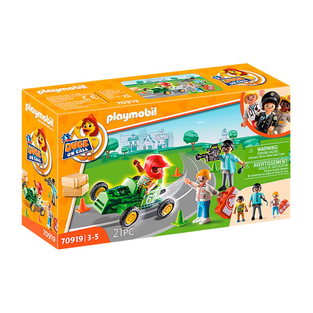 SUNNY, Playmobil, Playset Corrida de Kart, Sports & Action