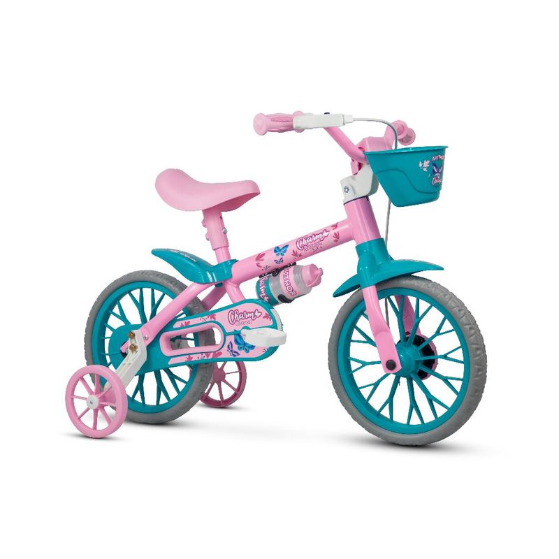 Bicicleta---Aro-12---Nathor-Industria---Charm---Rosa-0