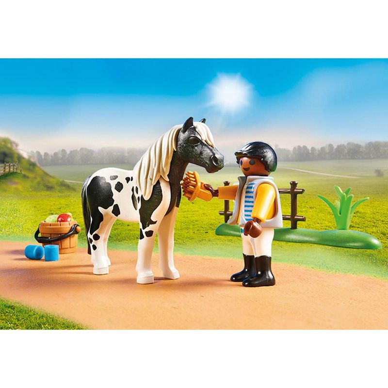 Playmobil---Fazenda-Dos-Poneis---Poneis-Colecionaveis-Lewitzer---2159---Sunny-3