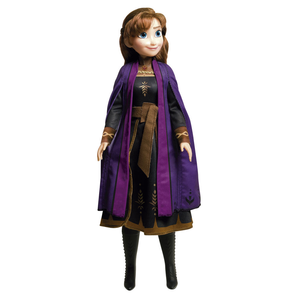 Boneca Articulada - Disney - Frozen 2 - Mini My Size - Anna - 55 cm -  Novabrink - Ri Happy