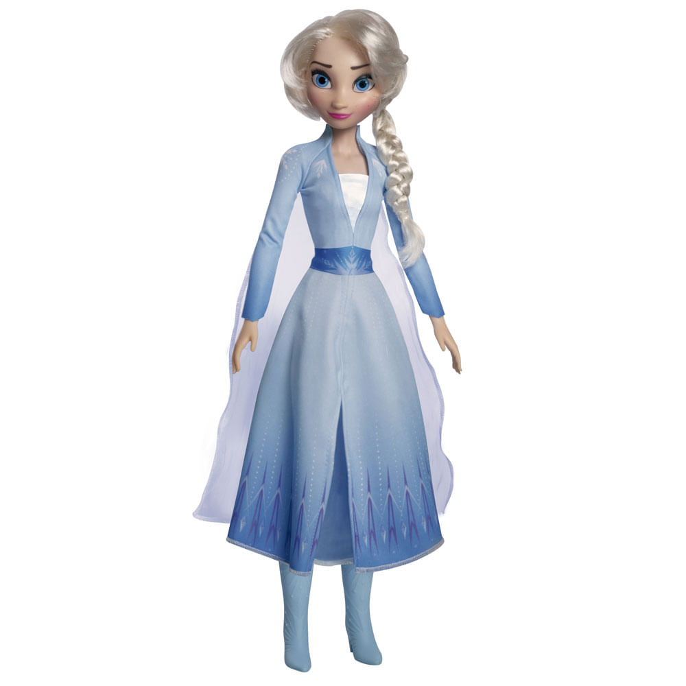 Boneca Anna Frozen 2 Disney - 30 Cm - Vestido Encantado