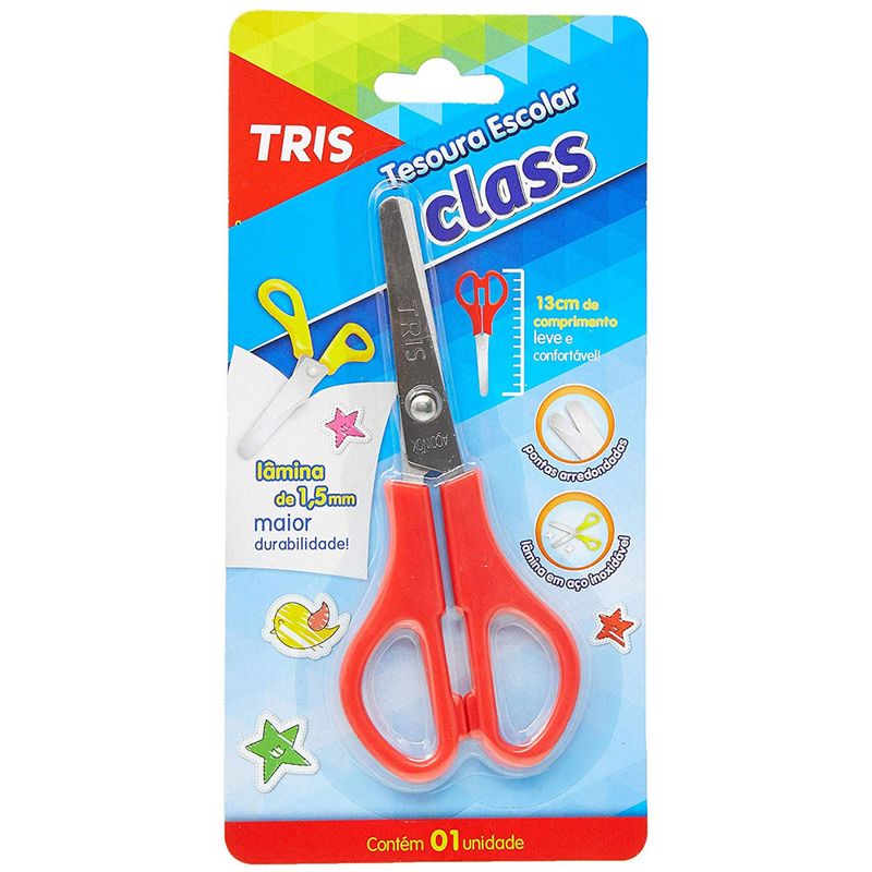 TESOURA-TRIS-CLASS-13CM