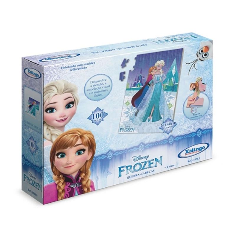 Quebra-Cabeca---100-Pecas---Disney---Frozen-2---Xalingo_Detalhe