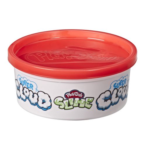 Pote de Slime - 113g - Play-Doh - Super Cloud - Vermelho - Hasbro