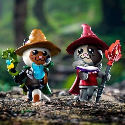 Bonecos Roblox - Wizard Cats - Pack com 2 Figuras - Sunny - Ri Happy