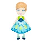 Mini-Boneca-Articulada---15-Cm---Disney---Frozen---Anna-Vestido-Classico---Mimo_Frente