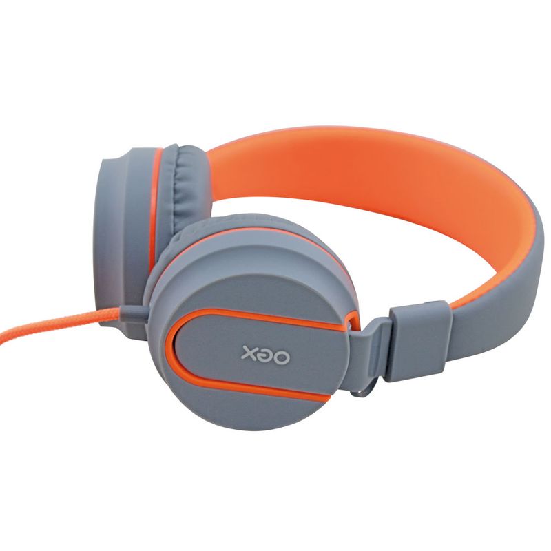 fone-de-ouvido-headset-neon-hs106-cinza-e-laranja-oex-485909_frente