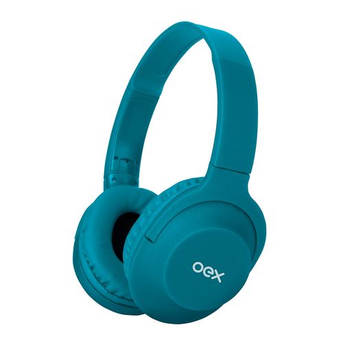 Fone de Ouvido - Headset Flow - Bluetooth - HS307 - Turquesa - OEX